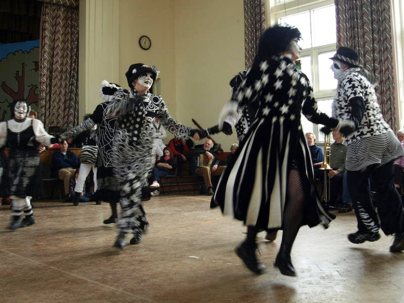 At the Harry Smith School on Sunday, the second of two dances in memory of Rob Griggs, using his tune.