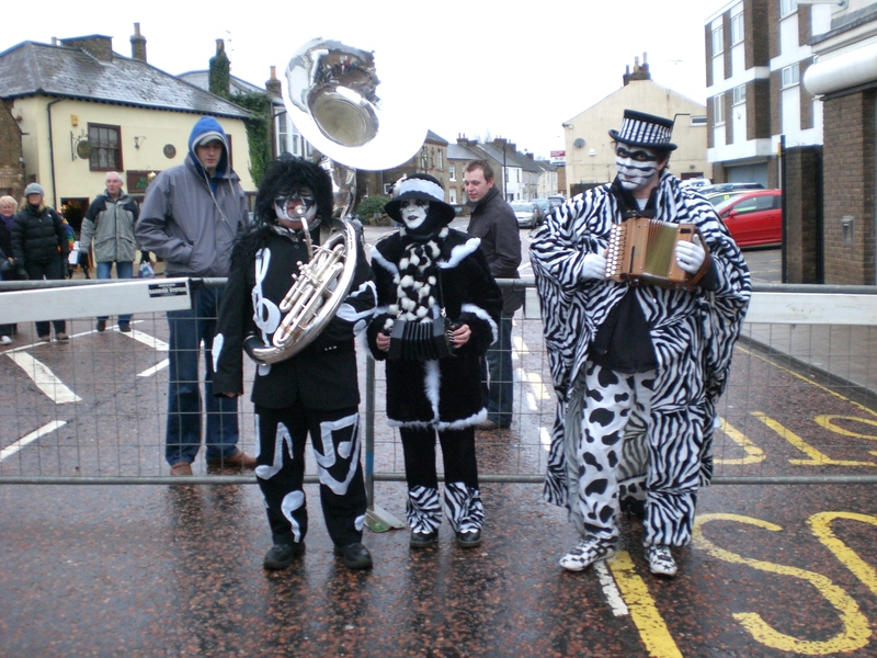 Whittlesea Straw Bear 2010 - The Band. Photo by Ivan Huke.