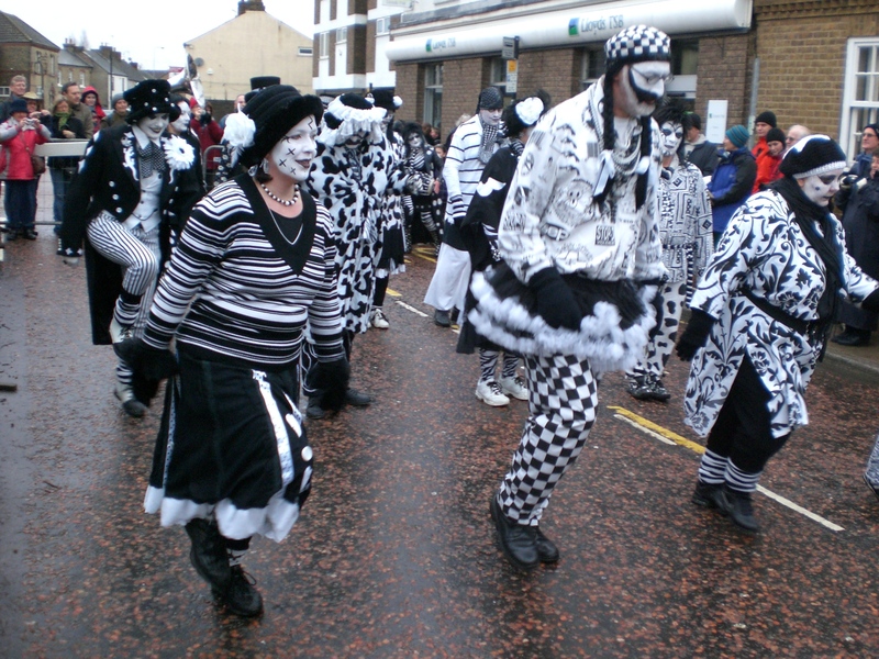 A dance spot at Whittlesea Straw bear 2010. Photo by Ivan Huke.