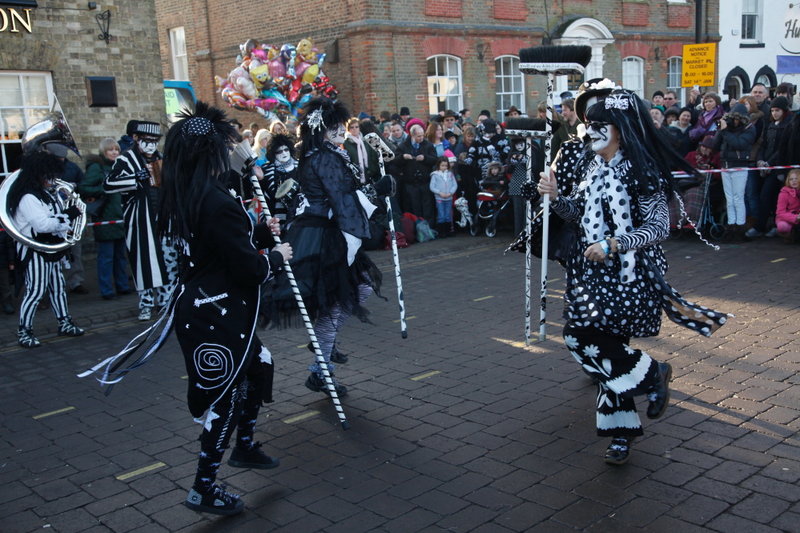 Whittlesea Straw Bear 2012 in the Market Place
Wardrobe Malfunction. That