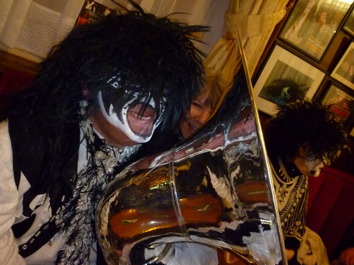 with the famous Pig Dyke Sousaphone