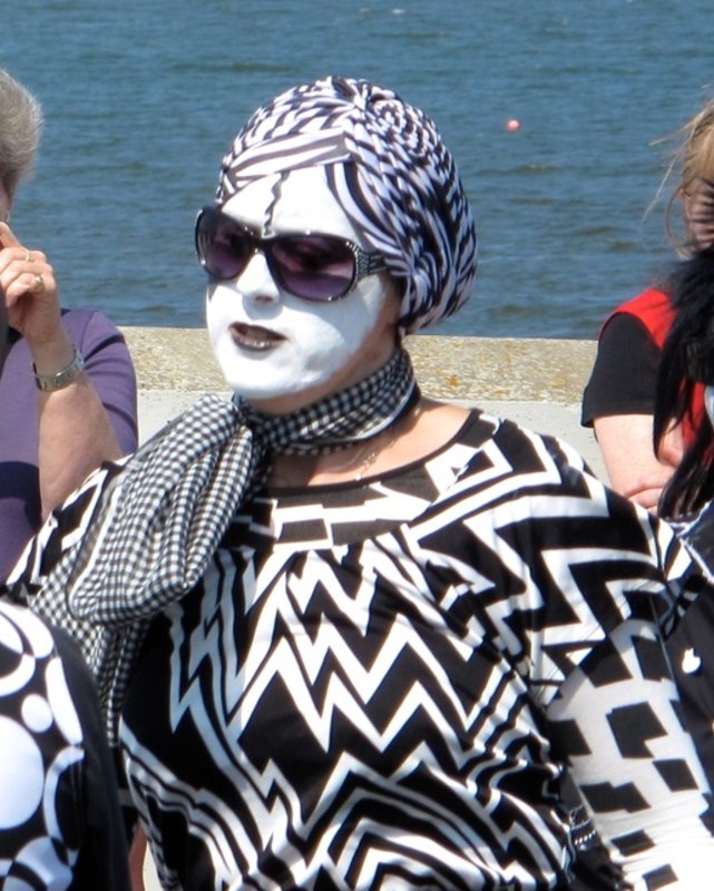 At Lobster Potties festival, July 2013  (photo: Marc Peirson)