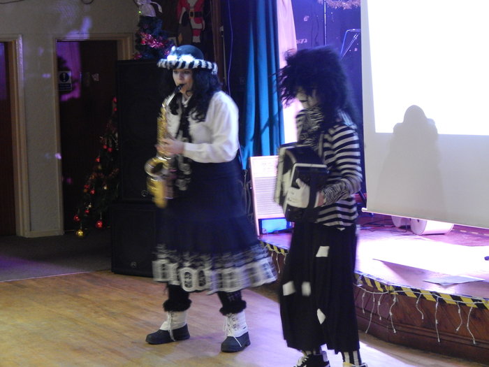 New Years Eve Charity tour of Whittlesea : Kathryn and Kai